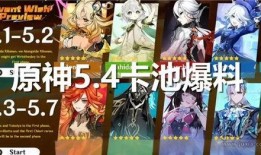 原神最新池爆料角色,神秘力量觉醒，探索未知领域